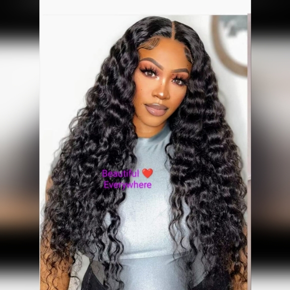 Human Hair Lace Frontal Wig - Picture 1 of 6